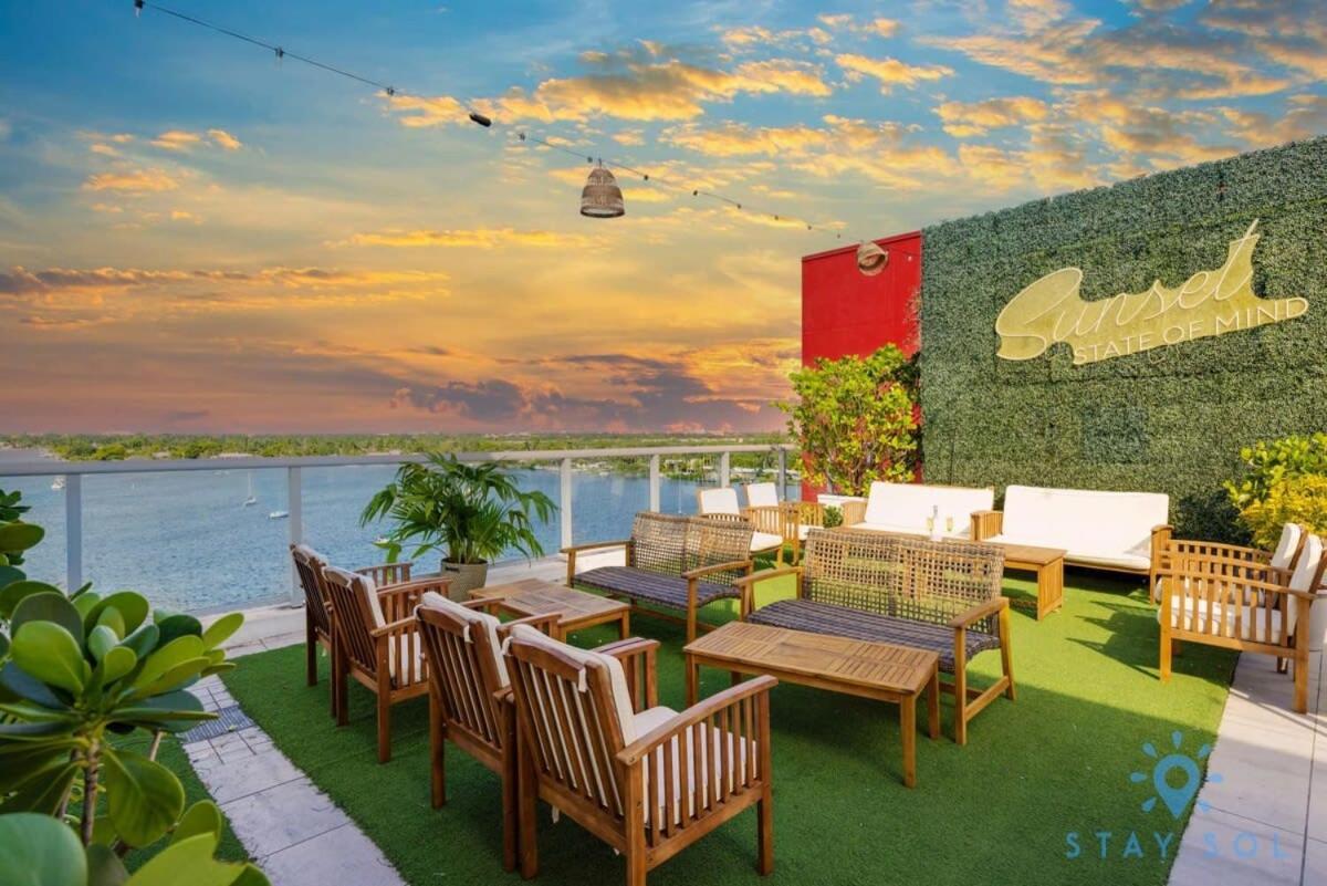 Lx Oasis Beachfront-Rt Infinity Pool Hollywood Exteriör bild