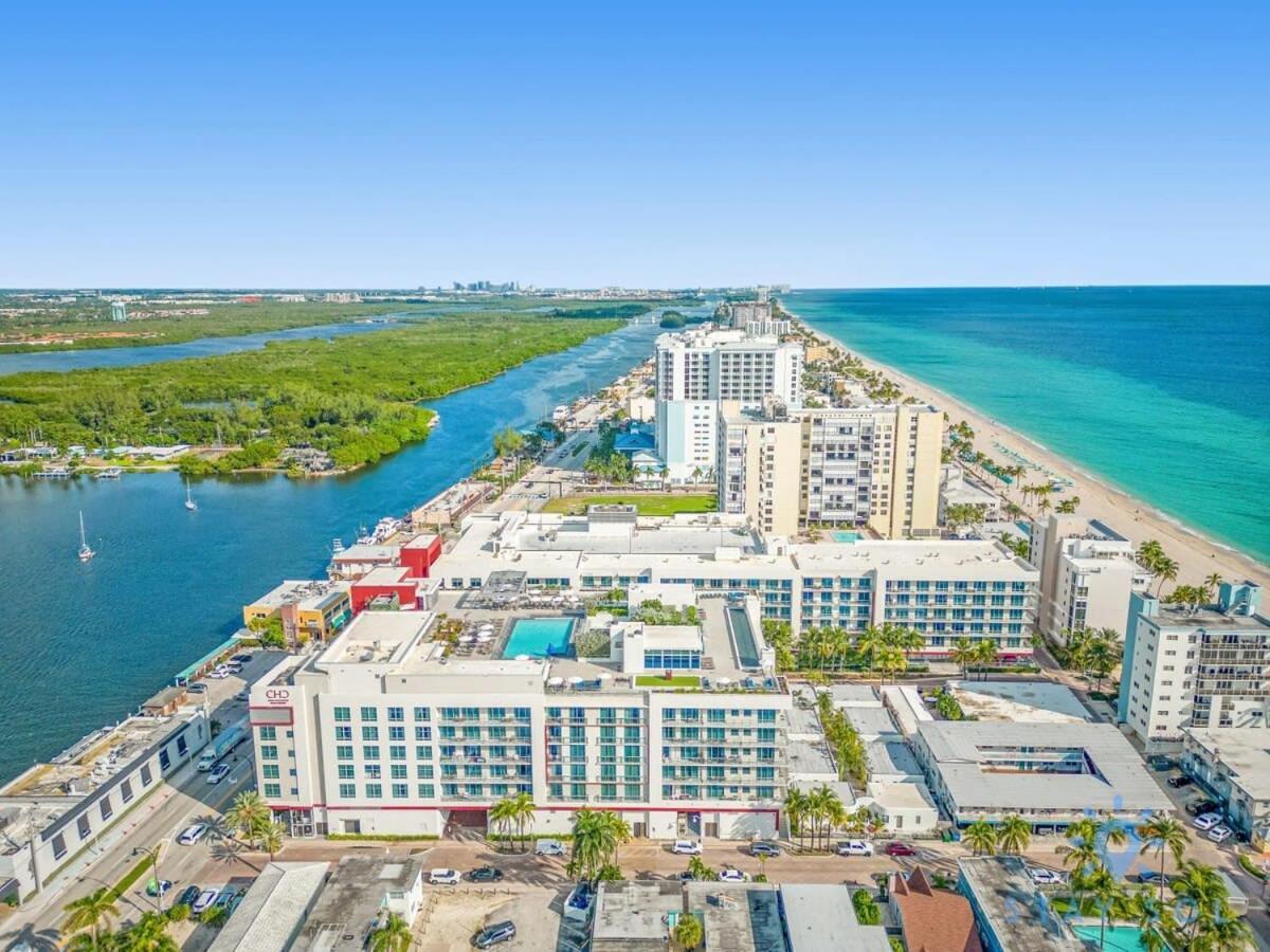 Lx Oasis Beachfront-Rt Infinity Pool Hollywood Exteriör bild